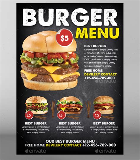 Burger Menu Templates - 27+ Free & Premium Download