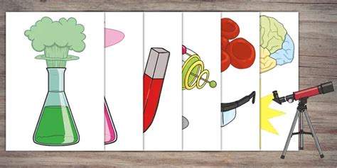 Toradh íomhá ar Science Lab Props