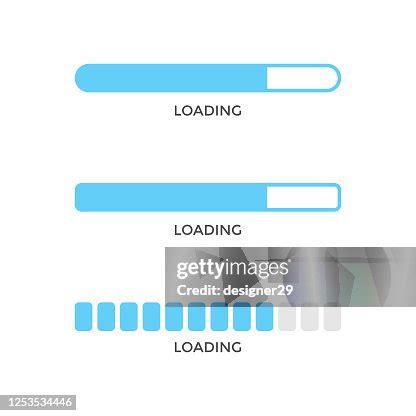 Image result for Silhouette of Loading Progress Bar