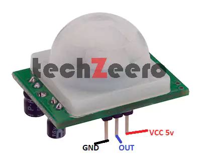 Image result for Module PIR Sensor Pin Out