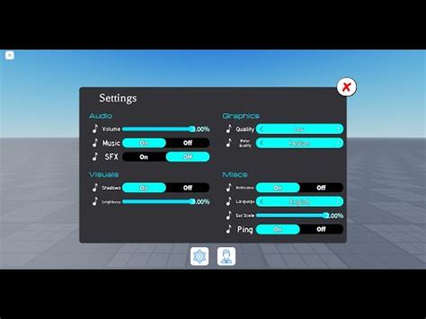 Image result for How Make Settings GUI in Roblox Cat Web