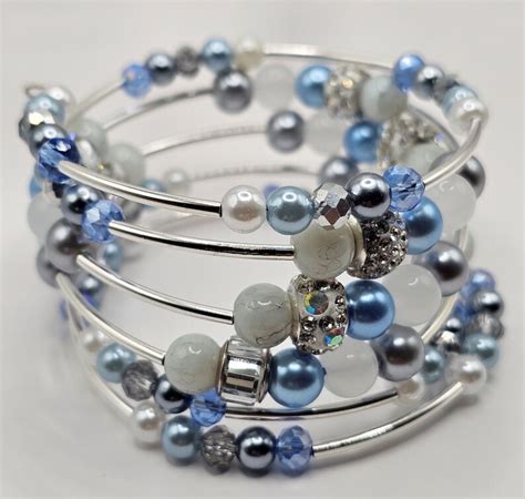 Image result for Handmade Memory Wire Bracelets