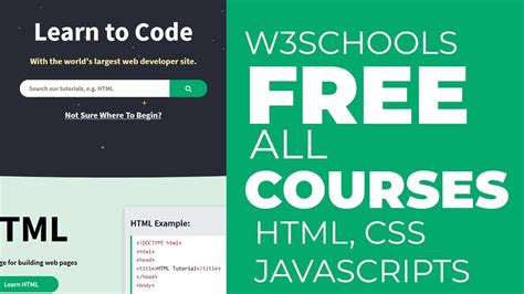 Image result for W3Schools Tutorial HTML Tutorial