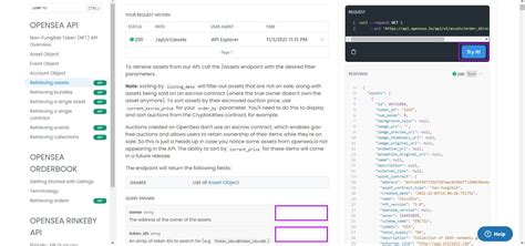 Image result for Open Sea API Help