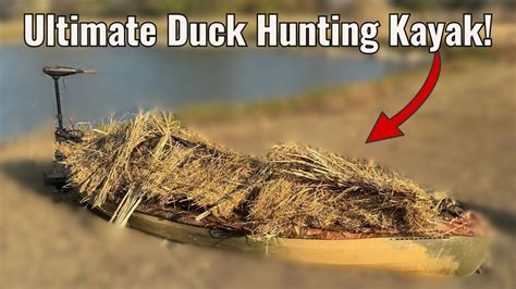 Image result for Duck Hunting Kayak Setup