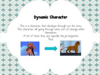 Image result for Dynamic Character Examples