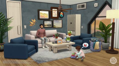 Image result for Sims 4 Living Room Wallpaper CC