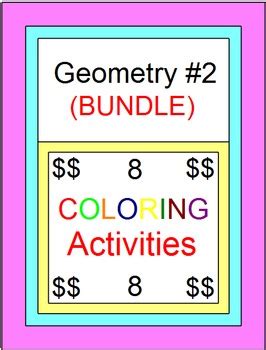 Image result for Geometry Coloring Activity