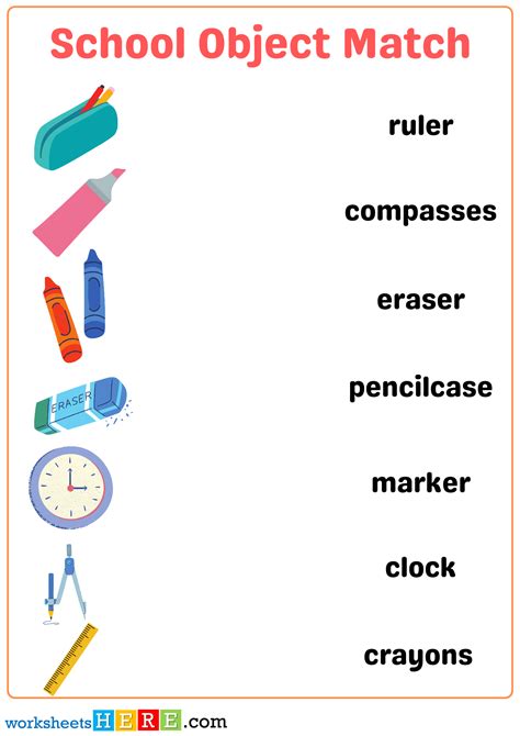 Matching Objects Worksheets に対する画像結果