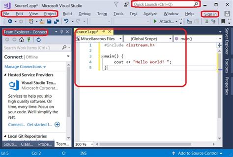 Afbeeldingsresultaten voor Visual Studio Start Menu