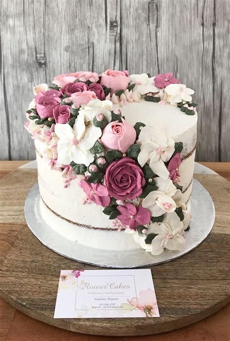 Image result for Flower Cake Design