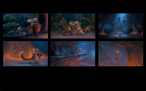 Image result for Ice Age 3 Color Script