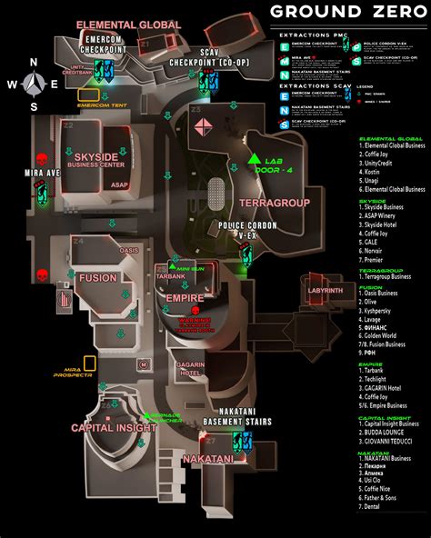 Image result for Project Zero Map Layout
