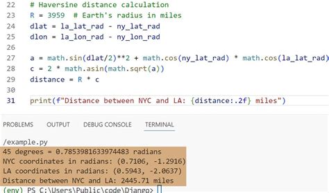 Image result for How to Convert Radians to Degrees in Python