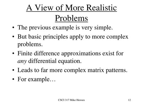 Finite Difference Matrix Form に対する画像結果