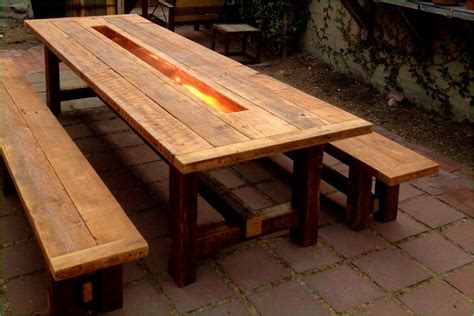 Image result for Small Rustic Garden Table