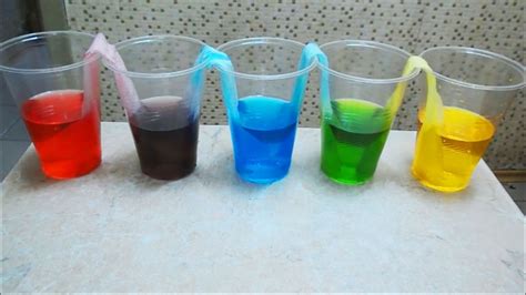 Capillary Action using Wipes. Science experiments - YouTube