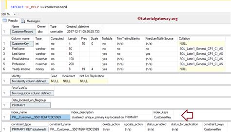 Image result for Index in Table SQL Server