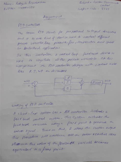 Image result for Control System Notes Scribe