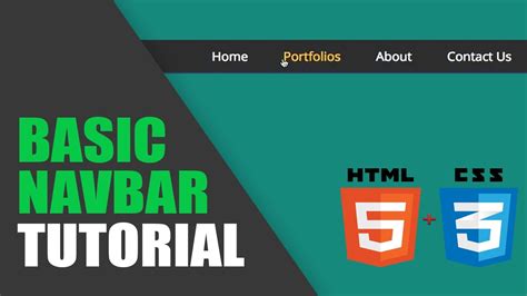 Afbeeldingsresultaten voor How to Create a Navbar in HTML