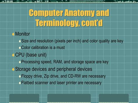 Image result for Computer Anatomy Table