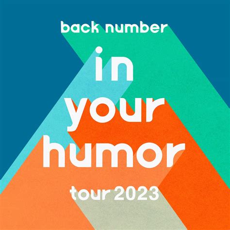 Toradh íomhá ar Back Number Humor Tour