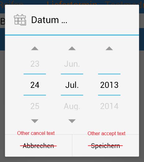 Image result for Date Change Dialog Android