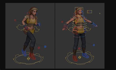 Toradh íomhá ar Rigging and Animating 3D Unity