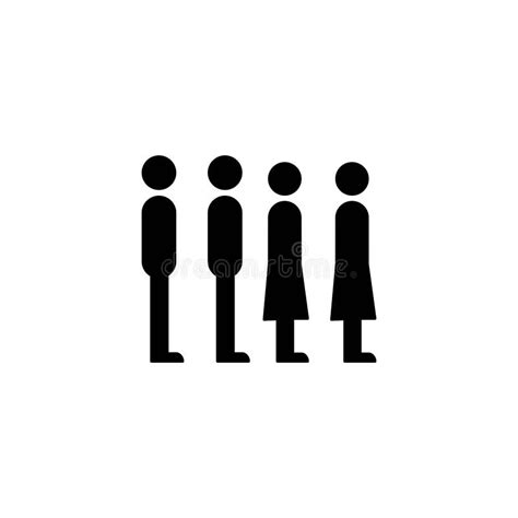 Toradh íomhá ar Long Queue Line Icon