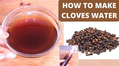 Image result for How to Make Clove Water Using Clove Powder