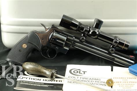 Afbeeldingsresultaten voor Colt Python 357 Scope
