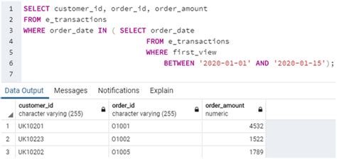 Image result for SQL*Plus Query for Between Dates