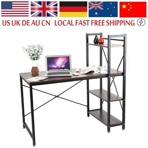 Image result for Stainless Steel Computer Desk