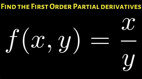 Image result for First Order Derivative Example