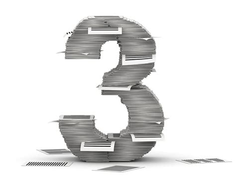 Image result for Number 3 Paper