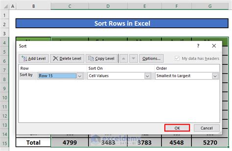 Image result for Excel Sort by Command Button