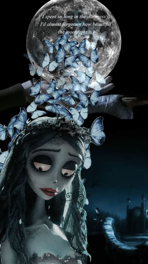 Image result for Corpse Bride Emily Aesthetic