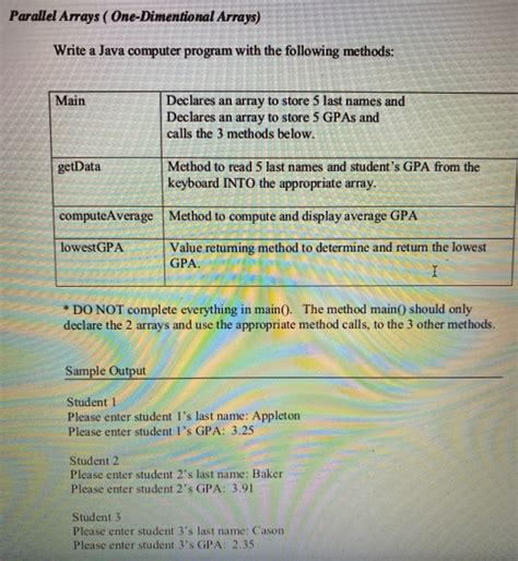 Image result for Parallel Arrays Java