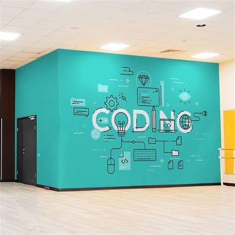 Coding Room Wall Design に対する画像結果