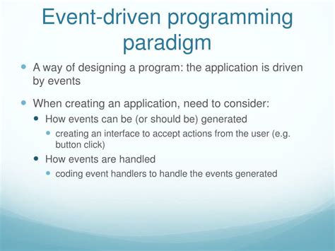 Image result for Event-Driven Visual Programming