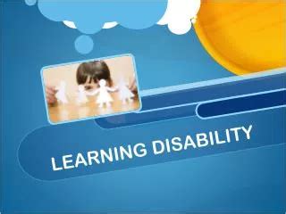 Image result for What Is a Learning Disability Slide