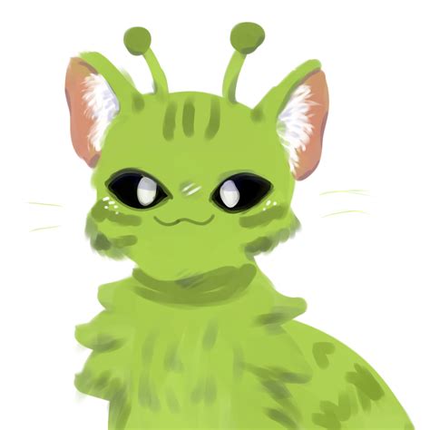 Image result for Alien Cat PNG
