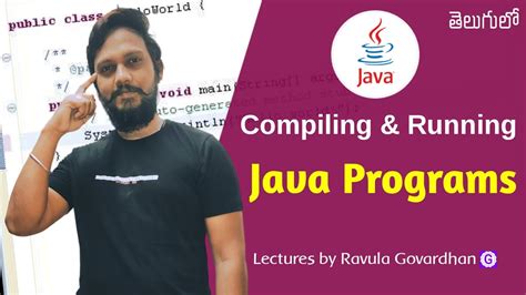 Toradh íomhá ar Java First Program Telugu