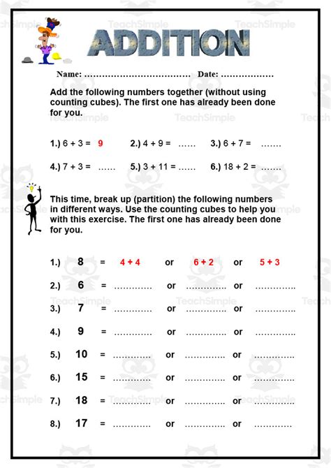 Image result for Understanding Addition Worksheet