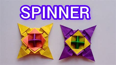 Image result for How to Make Origami Spinners