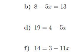 Image result for Solving Equations with Negative Numbers Worksheet