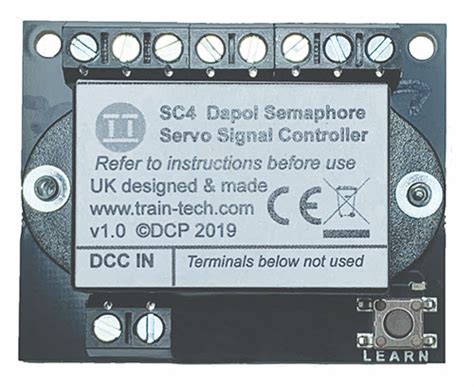 Toradh íomhá ar Rail Tech DCC Signal Controller