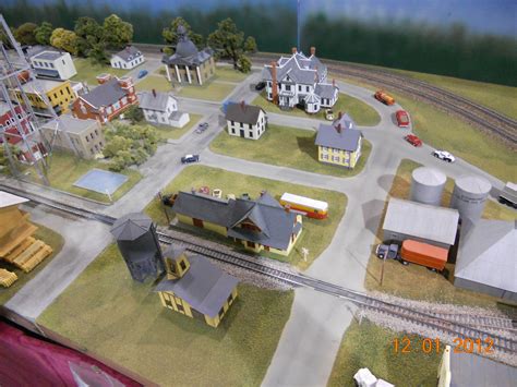 Toradh íomhá ar HO Scale City Layout
