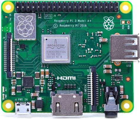 Toradh íomhá ar Mikrokomputer Raspberry Pi