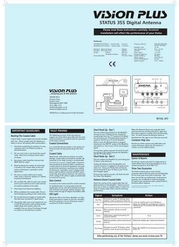 Image result for Vision Plus Status